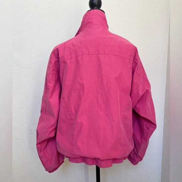 Norm Thompson Vintage Barbicore  Windbreaker Jacket Pink Size XL - Picture 2 of 5